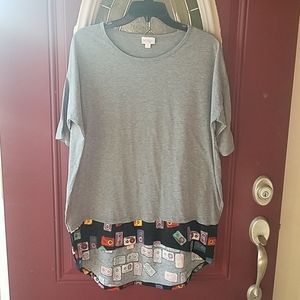 LuLaRoe Cassette Tape High Low